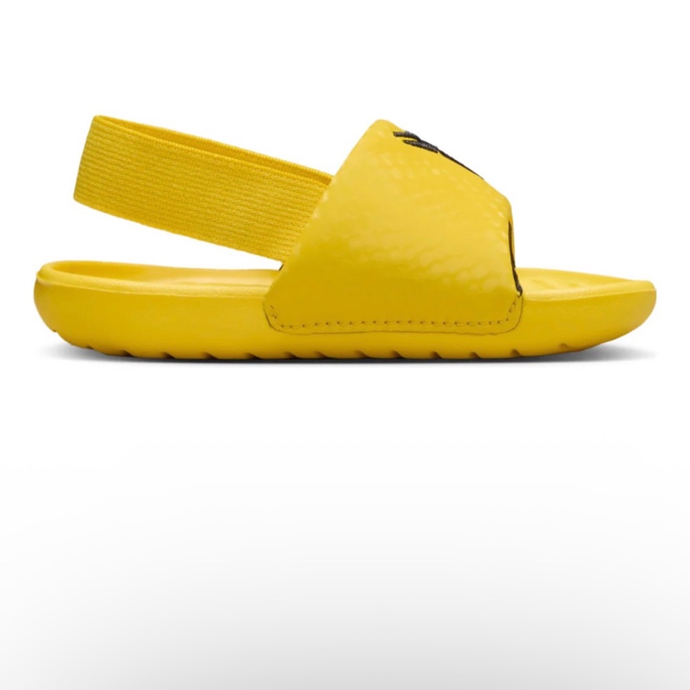 Kids' Slide Sandals in Yellow - Picture 3 of 7